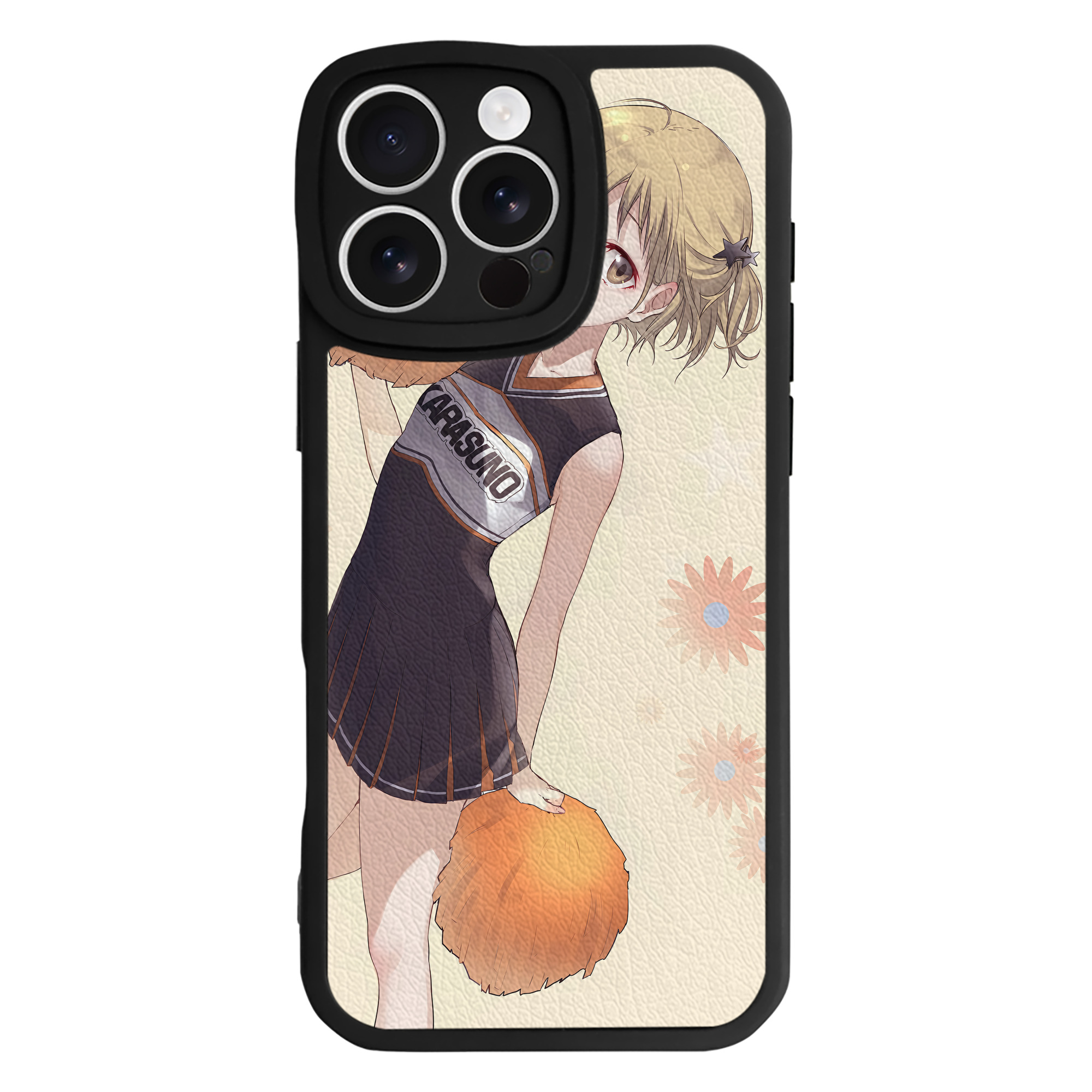 （画像用） ハイキュー!! Haikyu!! 【iPhone 16シリーズ対応】シリコンスマホケース（レザー調） 材質：シリコン